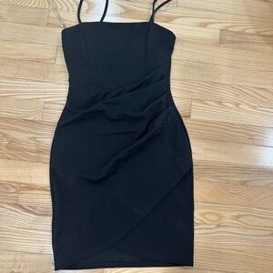 Black Windsor mini dress
